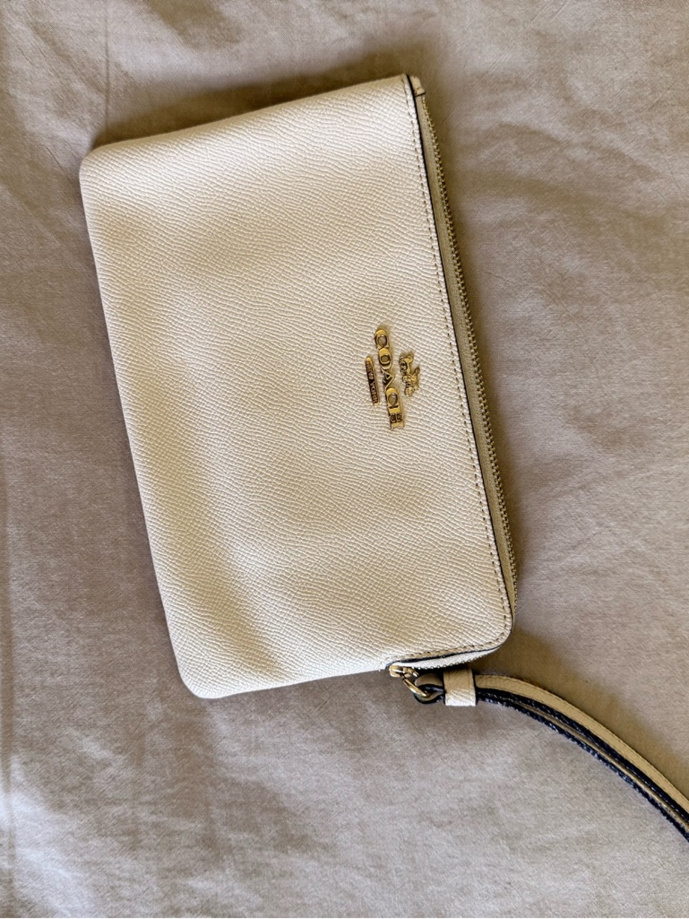 COACH Corner Zip Wristlet - Picture 2 of 3